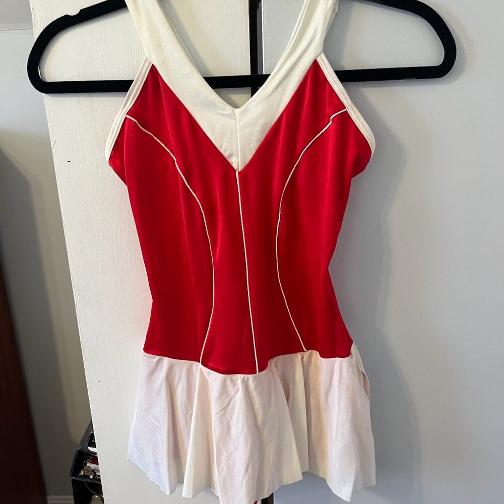 Red Jazz, Tap. Cheer, Dance Costume Child Medium
